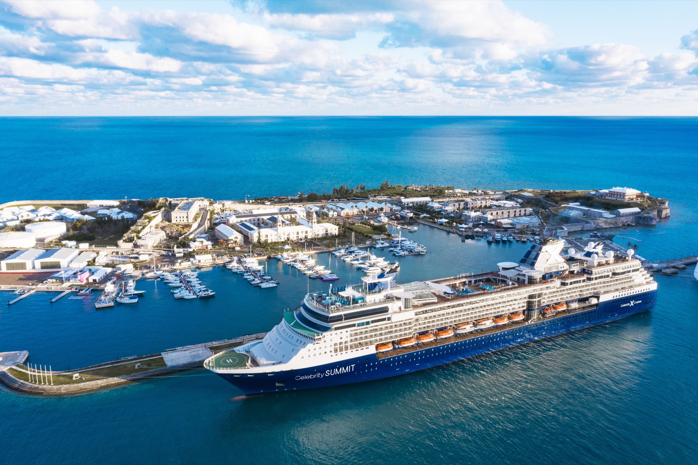 Blue Hull Aerial